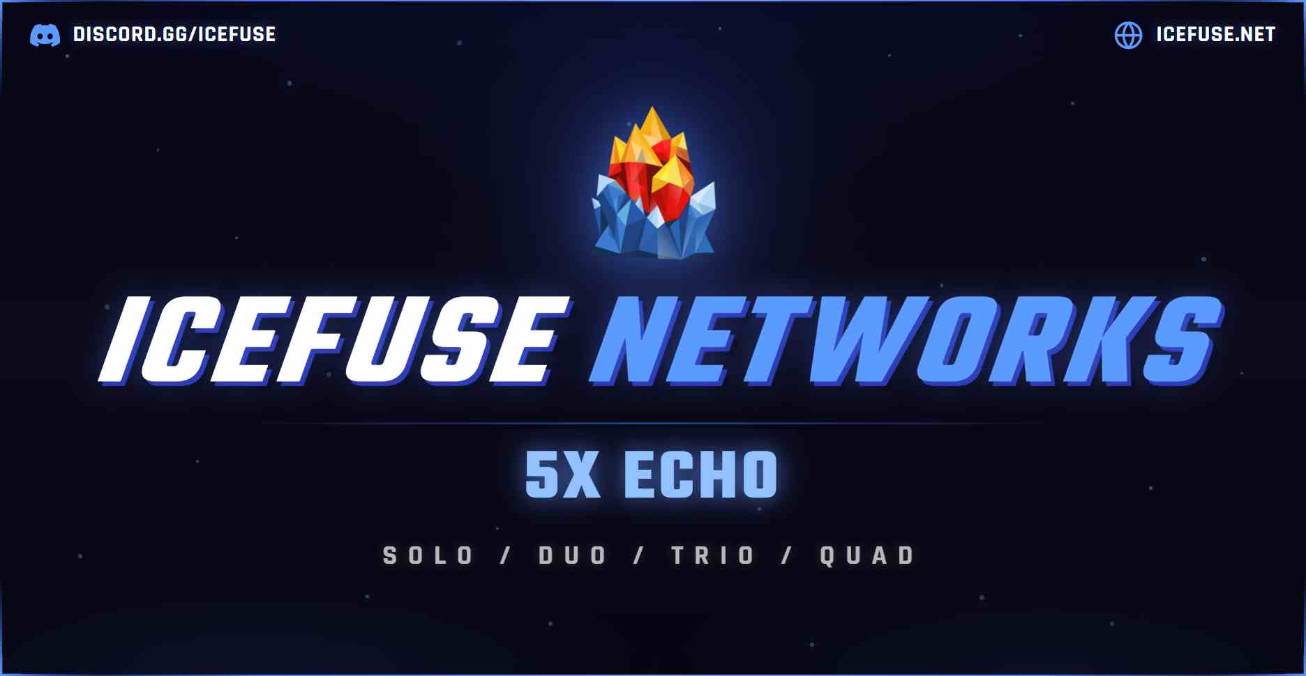 ⦿【ICEFUSE】5X Echo  (Solo/Duo/Trio/Quad|SharedBPs|Loot X5)