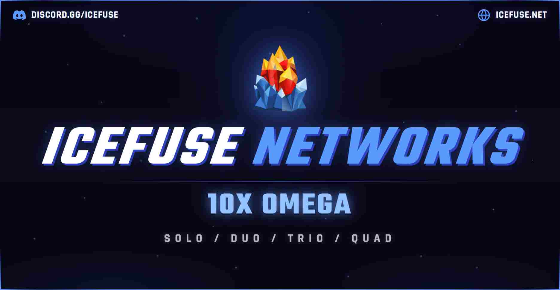⦿【ICEFUSE】10X Omega (Solo/Duo/Trio/Quad|5X WIPED)