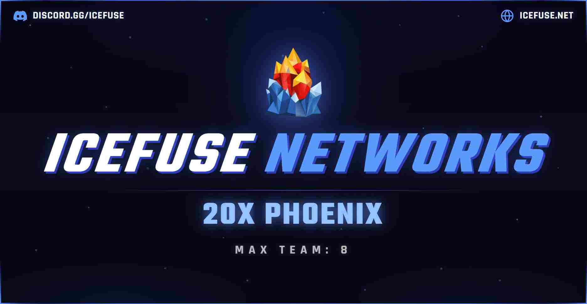 ⦿【ICEFUSE】20X Phoenix (NoBP|PVP|Shop|MyMini|5X WIPED)