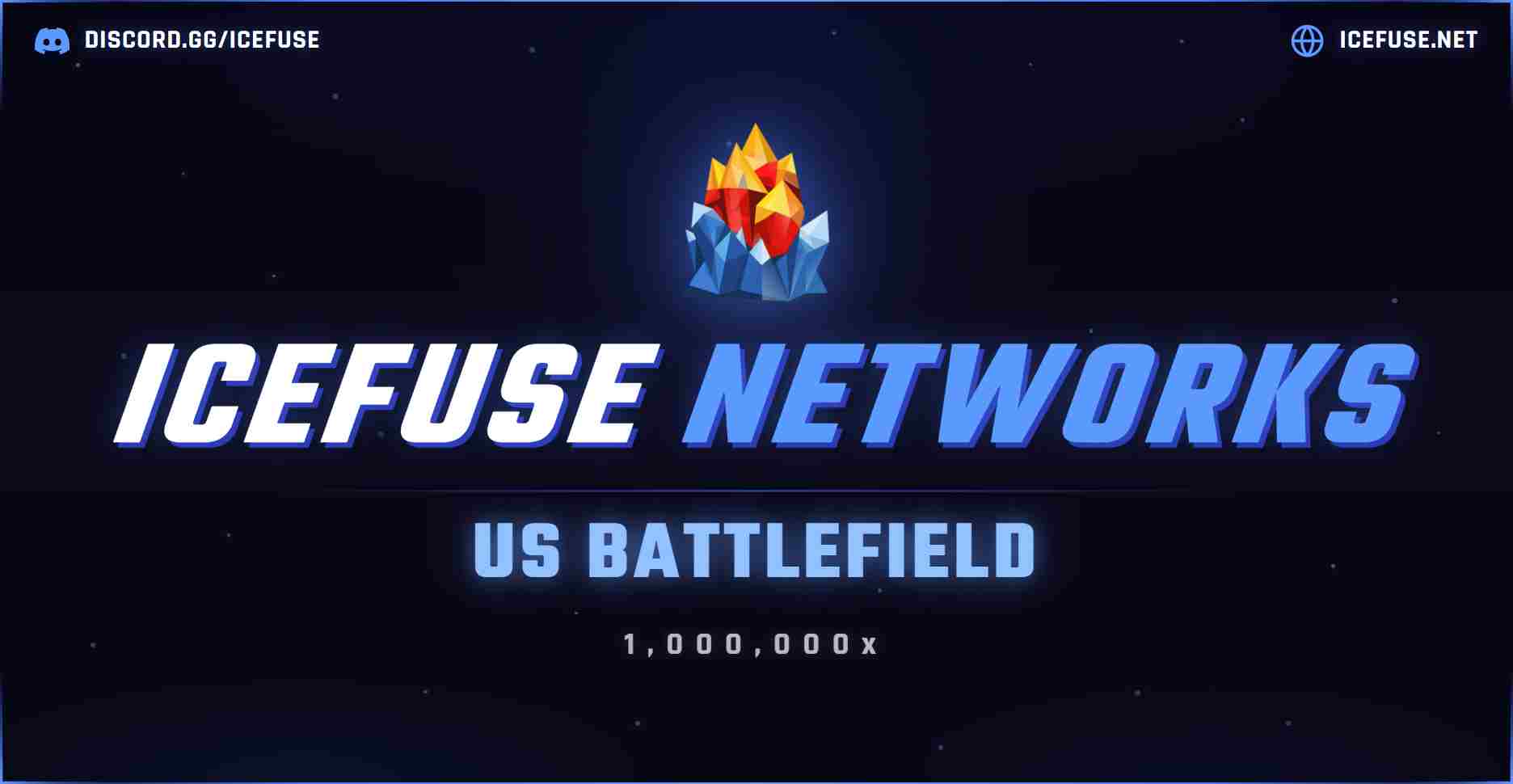 ⦿【ICEFUSE】US BATTLEFIELD (1000000X|MYMINI|SHOP|KITS|PVP)